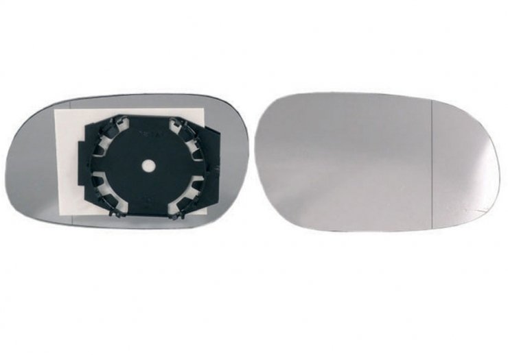 Acessar a peça Vidro + suporte do espelho retrovisor direito, asférico