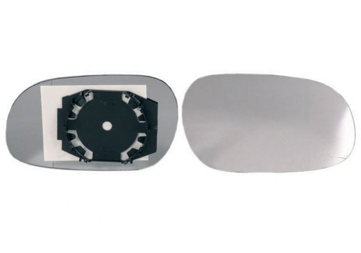 Acessar a peça Vidro + suporte para espelho retrovisor direito, convexo