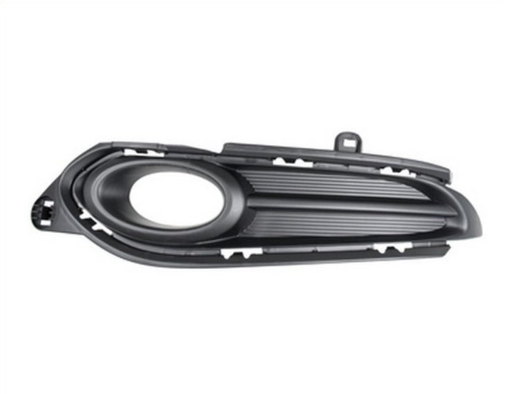 Acessar a peça Grelha do para choques frente esquerdo, orifício luz nevoeiro
