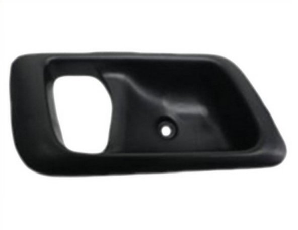 Acessar a peça Base do puxador interior porta frente esquerda, preto