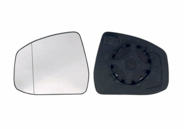 Acessar a peça Vidro + suporte do espelho retrovisor esquerdo, asférico
