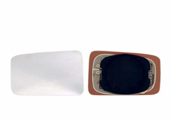 Acessar a peça Vidro + suporte espelho retrovisor esquerdo, plano, aquecido Acessar a peça Vidro + suporte espelho retrovisor esquerdo, plano, aquecido
