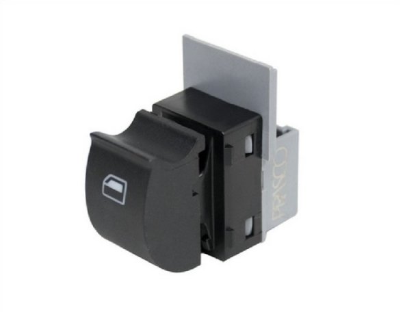 Acessar a peça Interruptor do vidro elétrico preto, porta frente direita e porta traseira direita/esquerda (4 pinos)