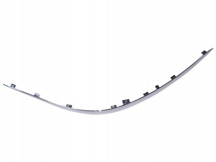 Acessar a peça Friso direita para choques frente cromada