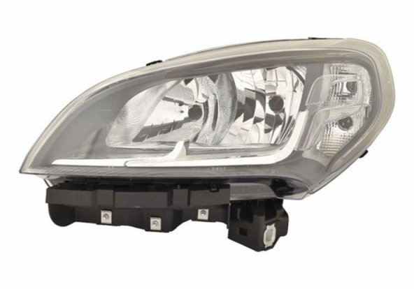 Acessar a peça Farol elétrico esquerdo, cromado, H7+H7 (motor)