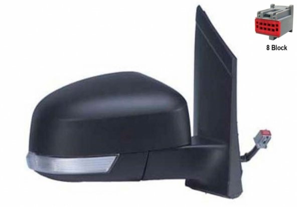 Acessar a peça Espelho retrovisor elétrico direito, asférico, aquecido, com indicador