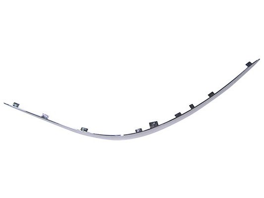 Acessar a peça Friso direita para choques frente cromada