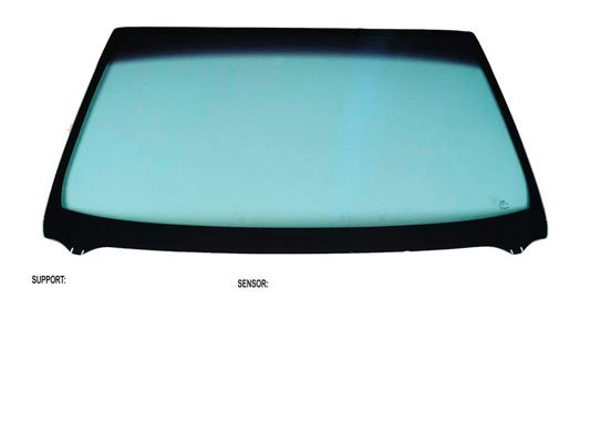 Acessar a peça Para-brisas verde difuso azul serigrafiado