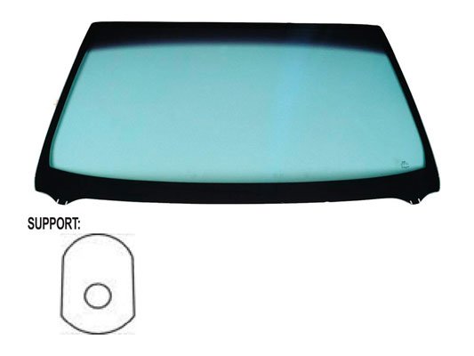 Acessar a peça Para-brisas verde difuso azul serigrafiado base espelho