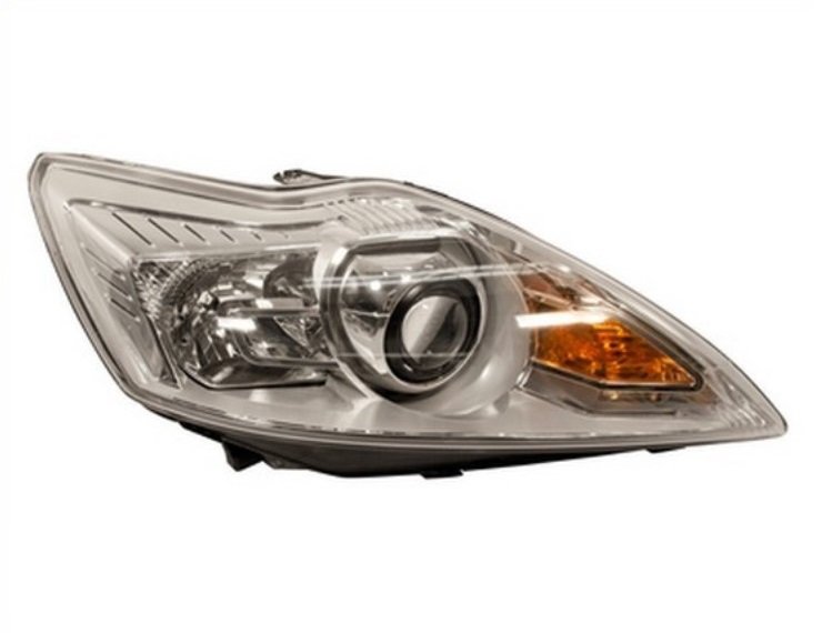 Acessar a peça Farol elétrico direito, H1+H7, cromado (motor)