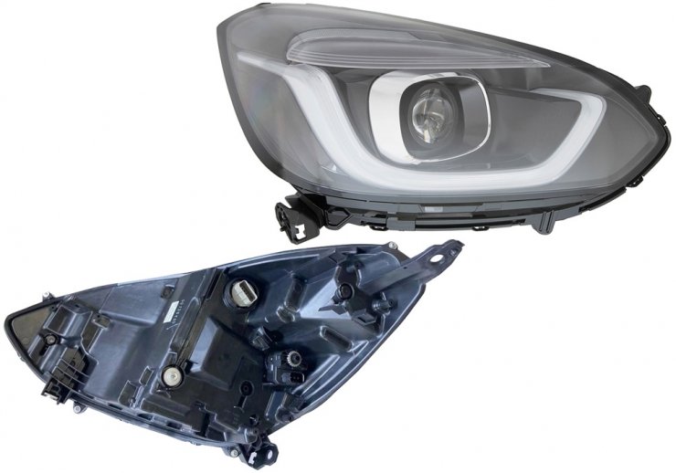 Acessar a peça Farol elétrico direito, LED (motor)