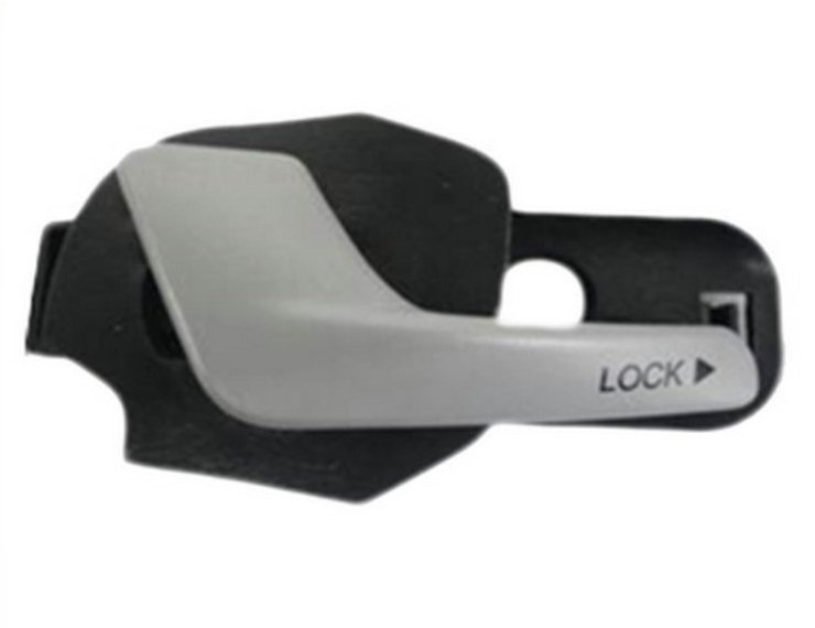 Acessar a peça Puxador interior porta frente esquerda, cinzenta