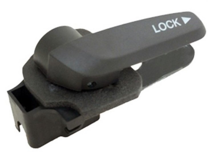 Acessar a peça Puxador interior porta frente esquerda, preta