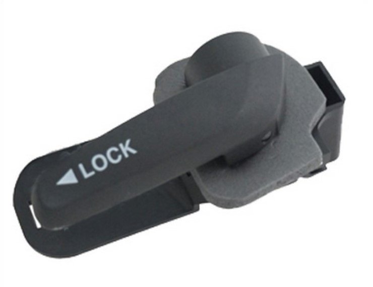 Acessar a peça Puxador interior porta frente direita, preta