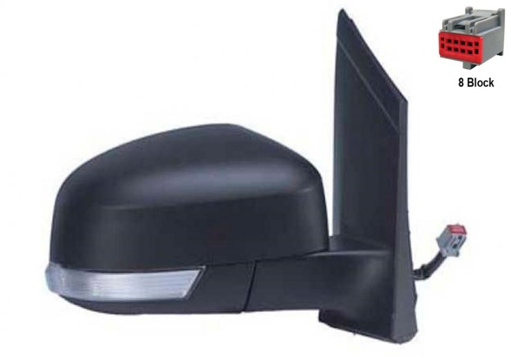 Acessar a peça Espelho retrovisor elétrico direito, asférico, aquecido, com indicador