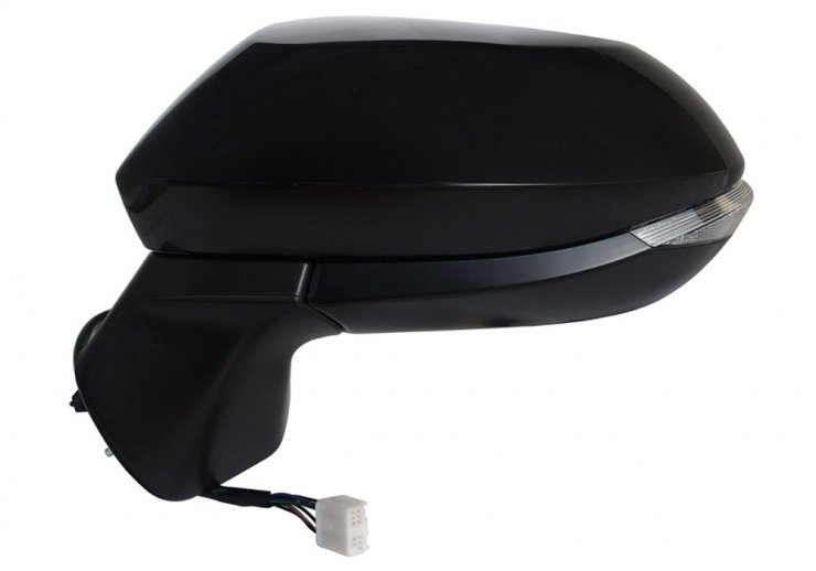 Espelho retrovisor elétrico esquerdo, convexo, aquecido, preparado, rebatível, com indicador, LED (8 pinos) TOYOTA-YARIS pour TOYOTA YARIS CROSS  pour TOYOTA YARIS CROSS