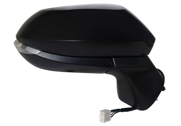 Espelho retrovisor elétrico direito, convexo, aquecido, preparado, rebatível, com indicador, LED (8 pinos) TOYOTA-YARIS pour TOYOTA YARIS CROSS  pour TOYOTA YARIS CROSS