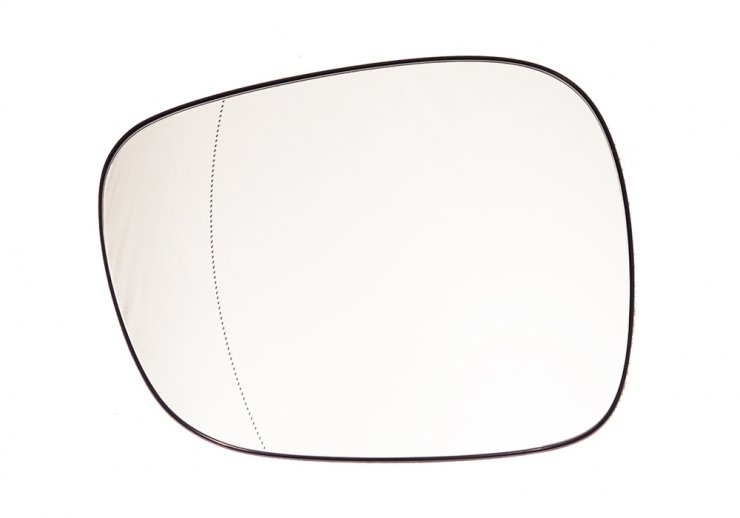 Vidro + suporte do espelho retrovisor esquerdo, asférico, térmico, electrocrómico (4 pinos) BMW-X3 E83 pour BMW X3  pour BMW X3