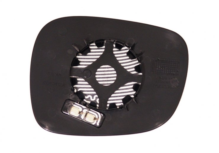Vidro + suporte do espelho retrovisor esquerdo, asférico, térmico, electrocrómico (4 pinos) BMW-X3 E83 pour BMW X3  pour BMW X3