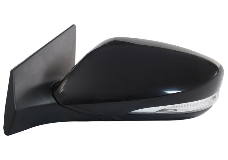 Espelho retrovisor elétrico esquerdo, convexo, aquecido, preparado, com indicador (6 pinos)  pour HYUNDAI ELANTRA  pour HYUNDAI ELANTRA