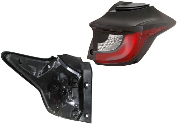 Acessar a peça Farolim traseiro direito