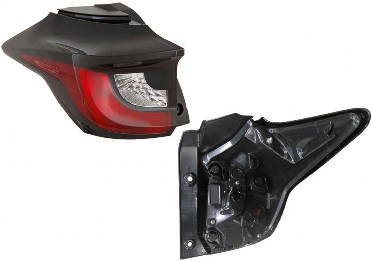 Acessar a peça Farolim traseiro esquerdo