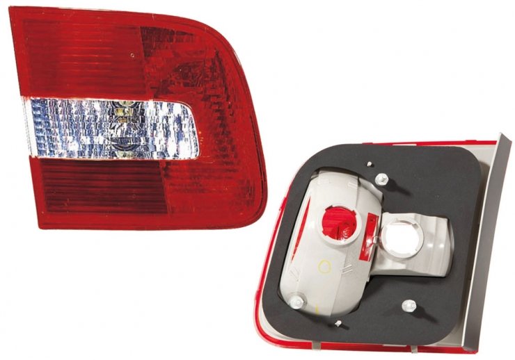 Acessar a peça Luz tras, esquerda, interior