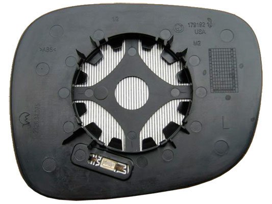 Acessar a peça Vidro com suporte esquerdo asferico, termico, azul