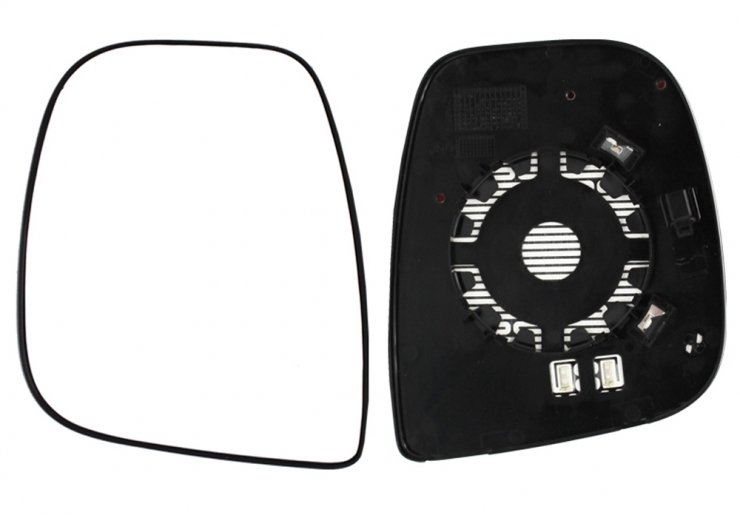 Acessar a peça Vidro + suporte do espelho retrovisor direito, convexo, aquecível