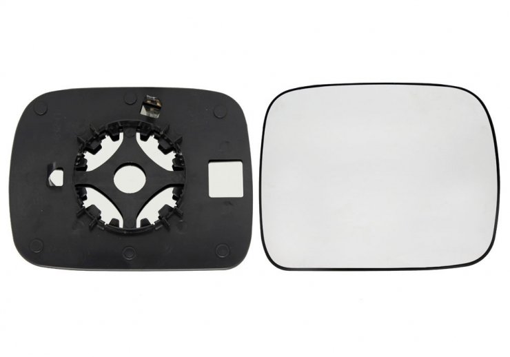 Acessar a peça Vidro + suporte para espelho retrovisor direito, convexo