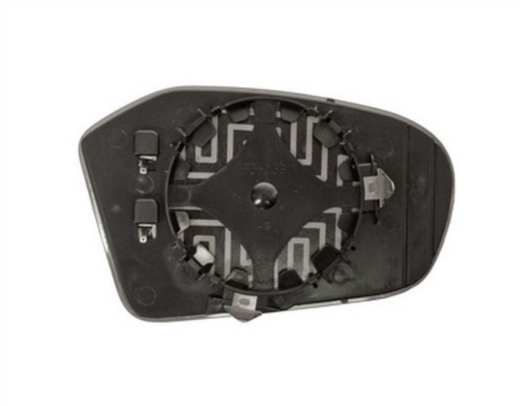 Acessar a peça Vidro + suporte do espelho retrovisor esquerdo, asférica, térmica, azul