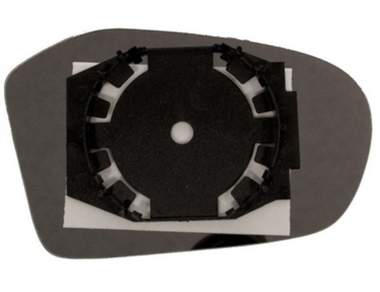 Acessar a peça Vidro + suporte do espelho retrovisor esquerdo, convexo, cromado