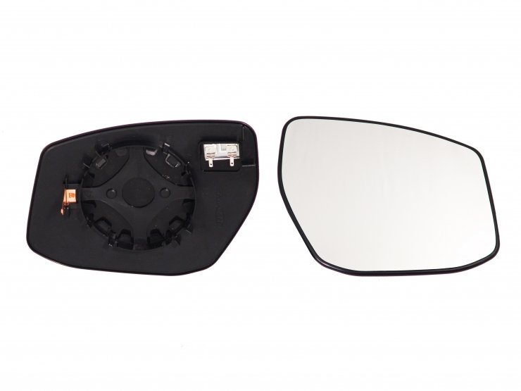 Acessar a peça Vidro + suporte do espelho retrovisor direito, convexo, aquecível