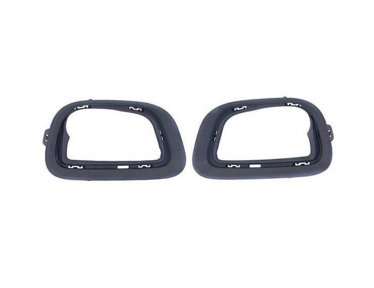 Acessar a peça Kit de friso da farol de nevoeiro, preto, esquerda/direita