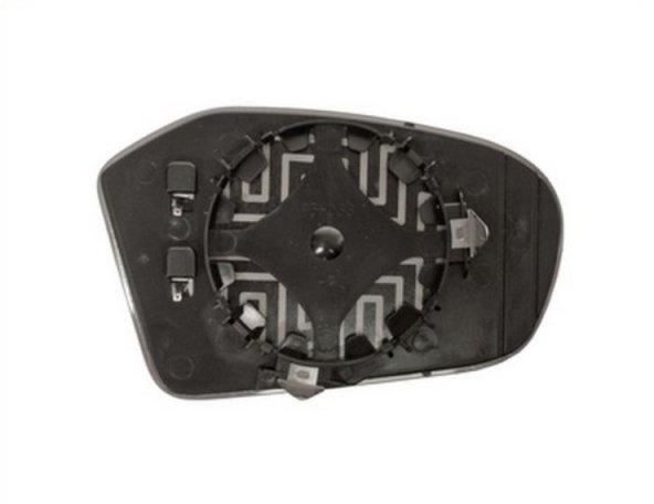 Acessar a peça Vidro + suporte do espelho retrovisor esquerdo, asférica, térmica, azul