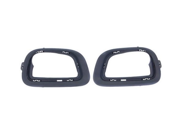 Acessar a peça Kit de friso da farol de nevoeiro, preto, esquerda/direita