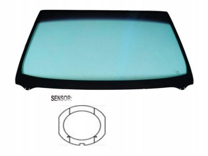 Acessar a peça Para-brisas verde difuso cinza ctrl solar serigr.mod. base esp.chuva/luz friso inf janela