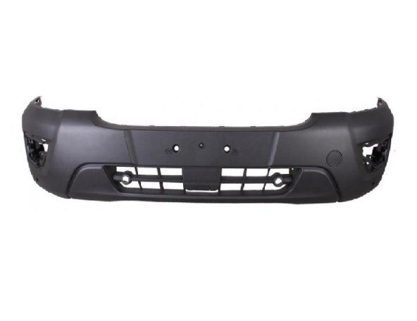 Acessar a peça Para choques frente preto, com orifícios para sensores