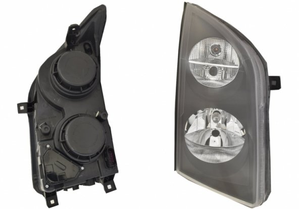 Acessar a peça Farol elétrico direito, H7+H7 Acessar a peça Farol elétrico direito, H7+H7