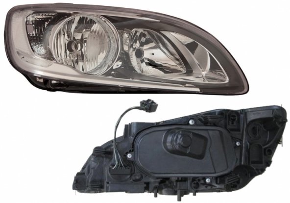 Acessar a peça Farol elétrico direito, LED, H7+H9 (motor) (âncora dupla)