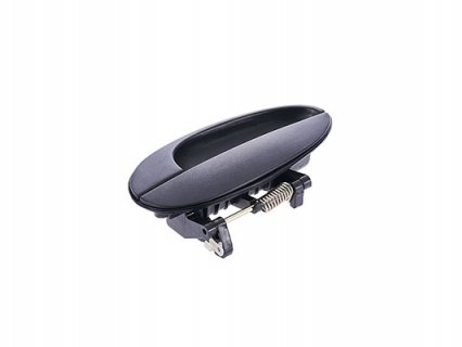 Acessar a peça Puxador porta traseira esquerda preta rugosa