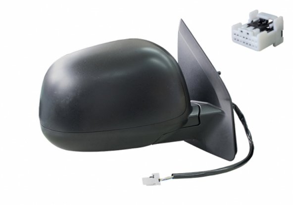 Acessar a peça Espelho retrovisor elétrico direito, convexo, aquecido, preparado (5 pinos)