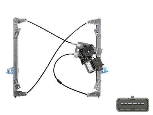 Acessar a peça Elevador vidro frontal esquerdo eletrico com motor confort 2portas 6 pins