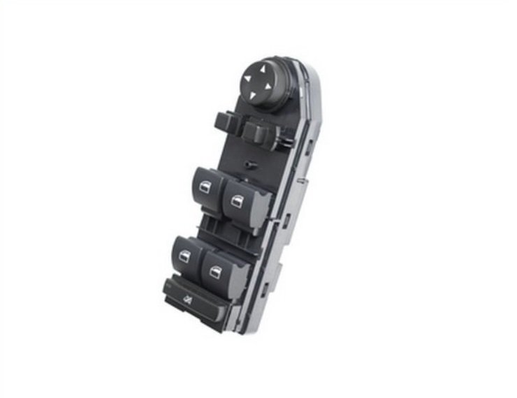 Acessar a peça Elevador de vidros do painel de 4 interruptores, porta frente esquerda, função de espelho rebatível (4 pinos)