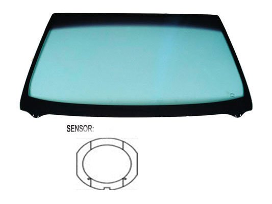 Acessar a peça Para-brisas verde difuso cinza ctrl solar serigr.mod. base esp.chuva/luz friso inf janela