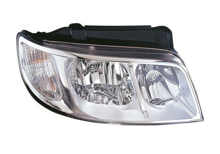 Acessar a peça Farol elétrico do lado direito, H1+H7