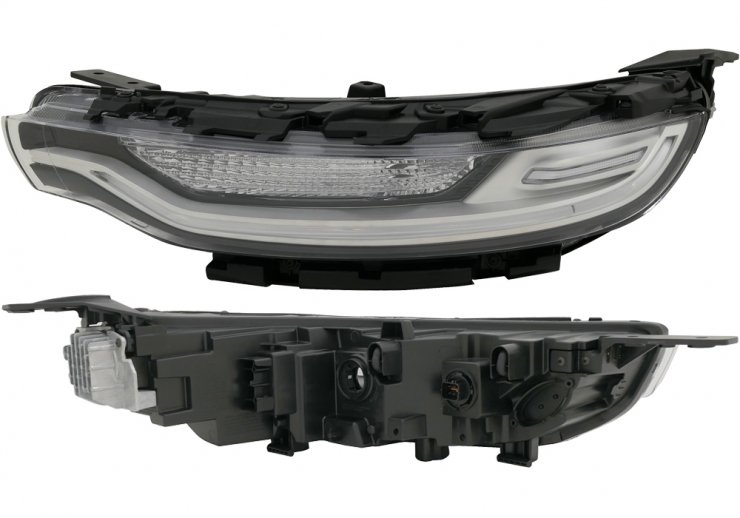 Acessar a peça Farol esquerdo