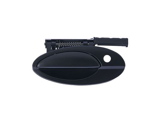 Acessar a peça Puxador porta frente esquerda primaria preta com olho fechadura