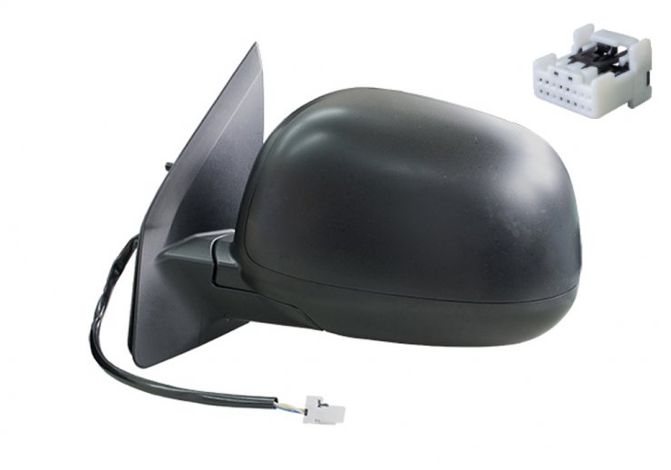 Acessar a peça Espelho retrovisor elétrico esquerdo, convexo, preparado (3 pinos)