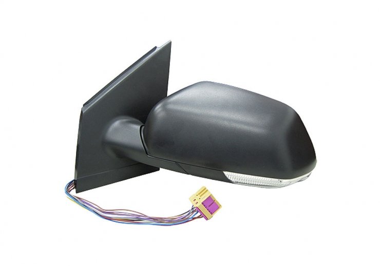 Acessar a peça Espelho retrovisor elétrico esquerdo, asférico, aquecido, rebatível, com indicador